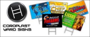 Various ways to promote business with coroplast yard signs