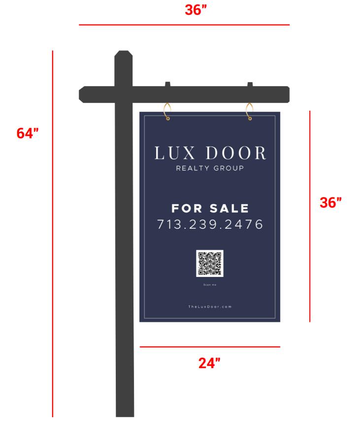 Arm Realtor Signs