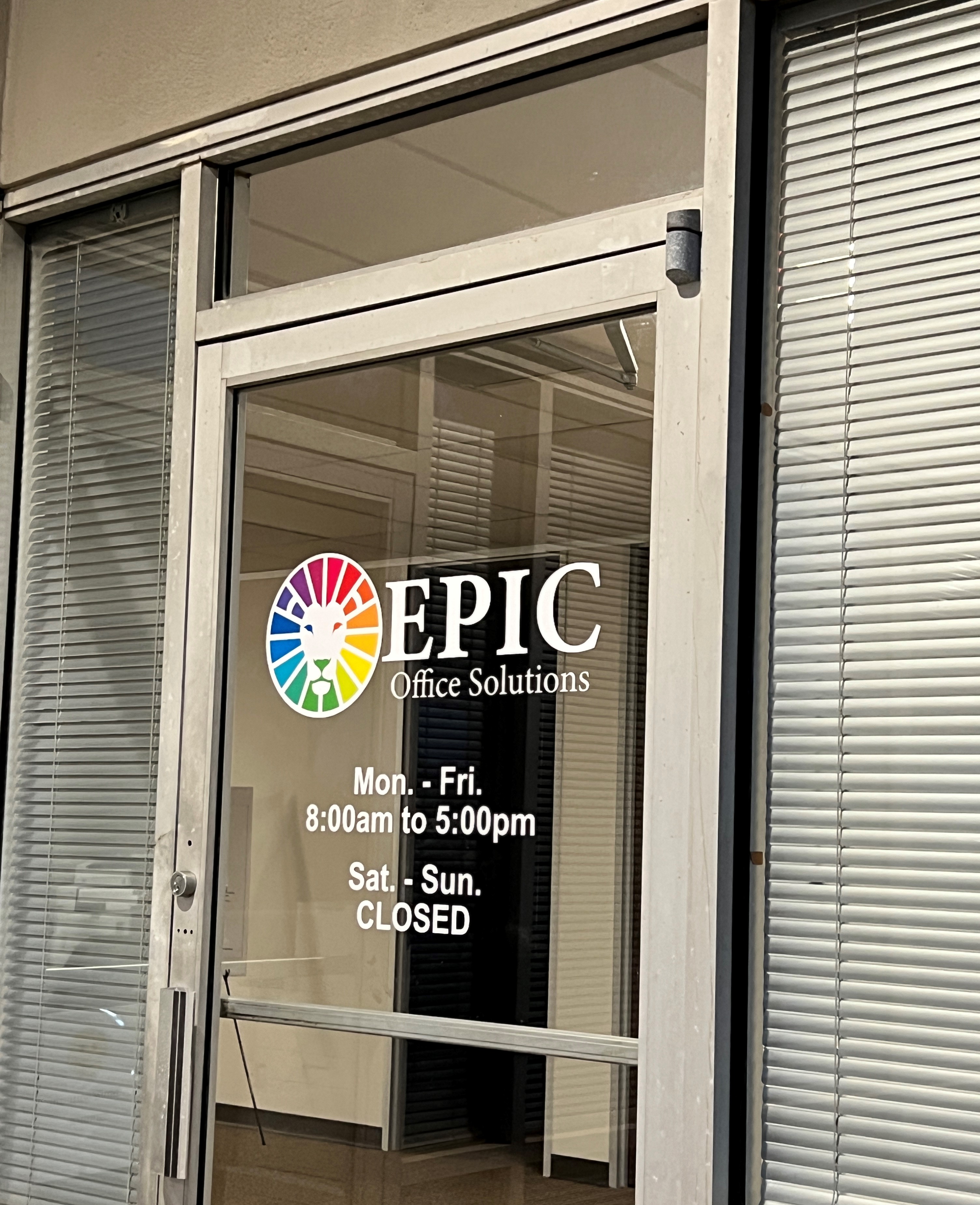 Enhance Your Business Door with Custom Vinyl Graphics in Houston, Texas
