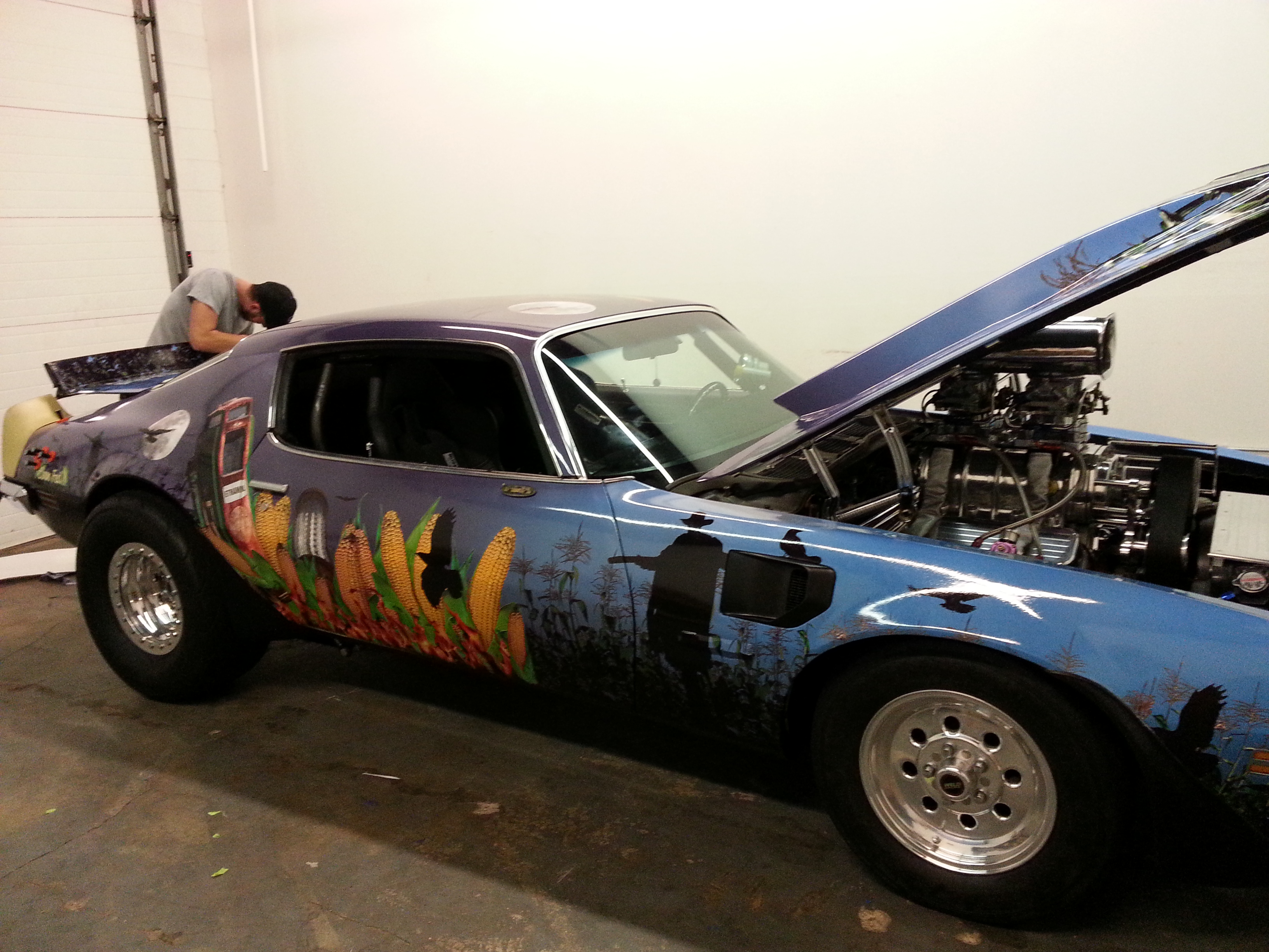 'Wrapping a Classic' - 1970 Pontiac Firebird Dragster Vehicle Wrap - Steve Keen - Arvada, CO