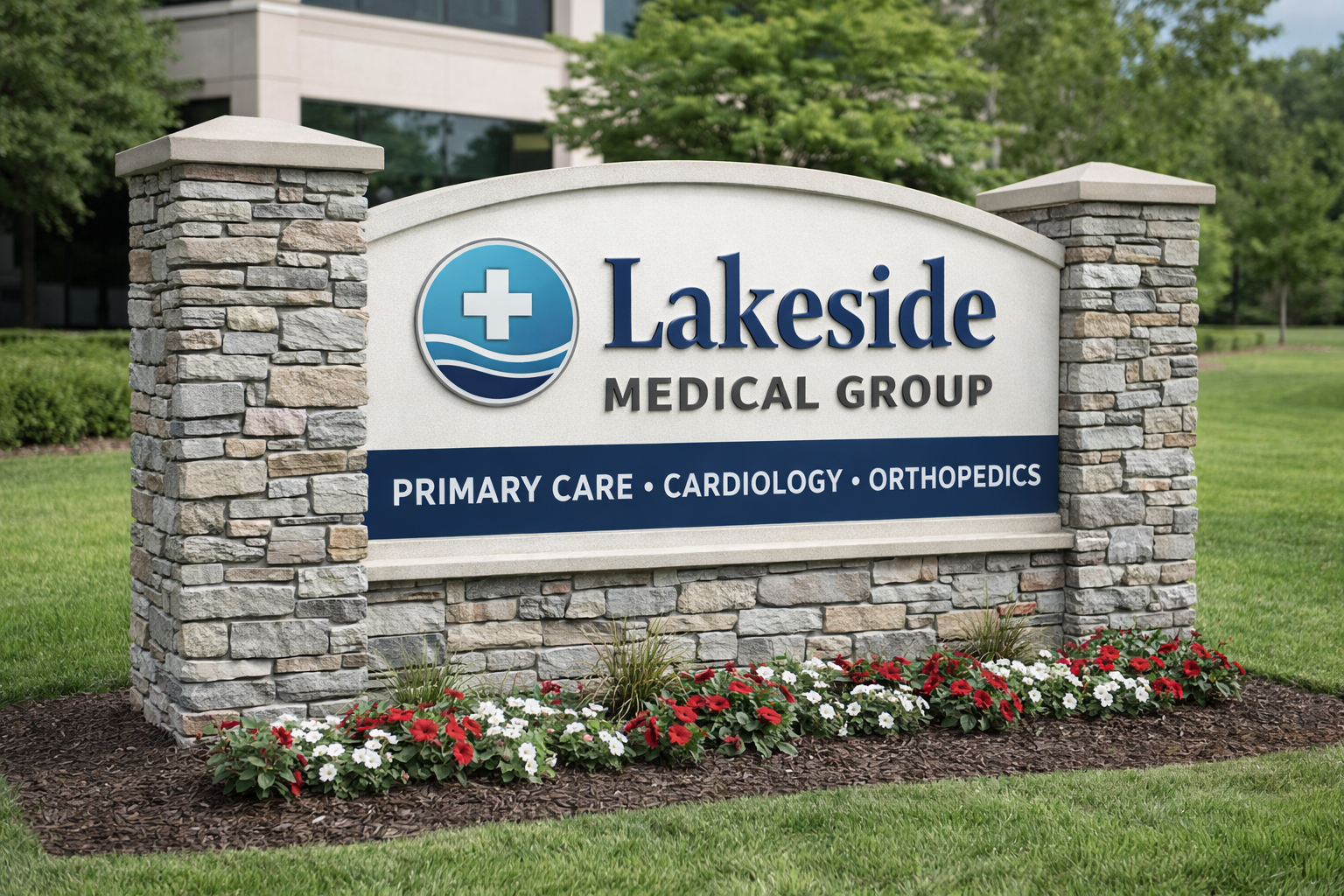 Wylie, TX - Monument Signs for Medical Offices That Build Trust Before Entry