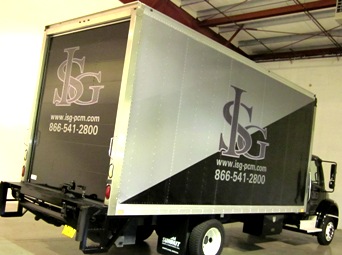 Delivery Truck Vehicle Wrap