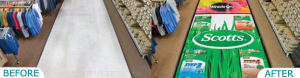 retail floor graphics