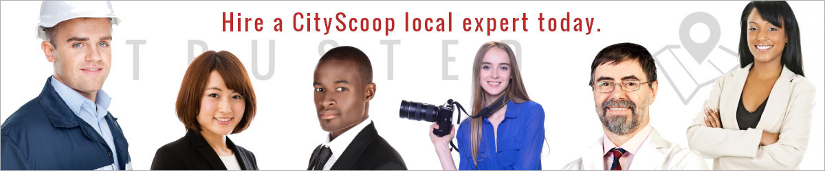Hire a CityScoop local expert today.